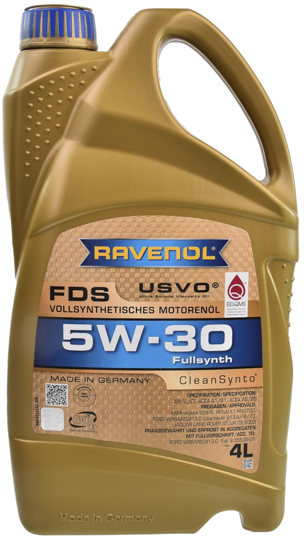 

Моторное масло Ravenol FDS 5W-30 синтетическое 1111139004