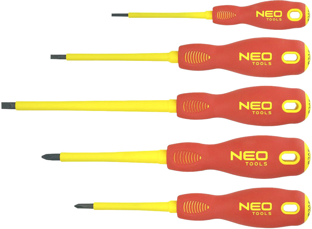 

Набор отверток диэлектрических Neo Tools 04-220 5 шт.