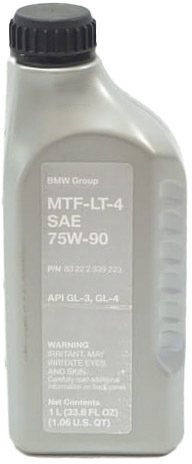 

Трансмиссионное масло BMW MTF LT-4 GL-4 GL-3 75W-90 83222339223