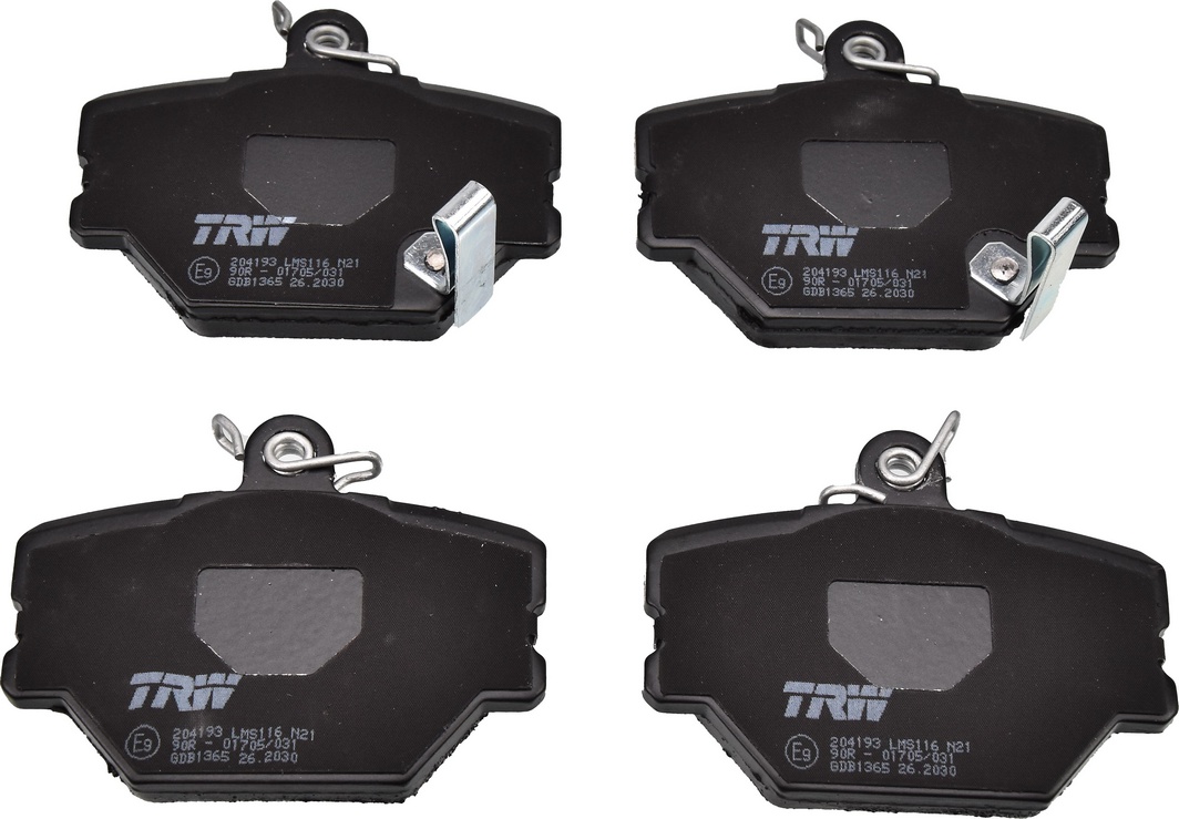 

TRW GDB1365 Тормозные колодки