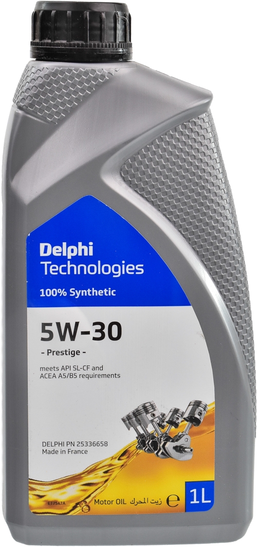 

Моторное масло Delphi Prestige 5W-30 синтетическое 25336658