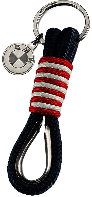 

Брелок BMW Karabiner Yachting с логотипом черный + красный + белый 80272461059