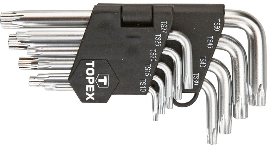 

Набор ключей TORX Topex 35D950 9 шт