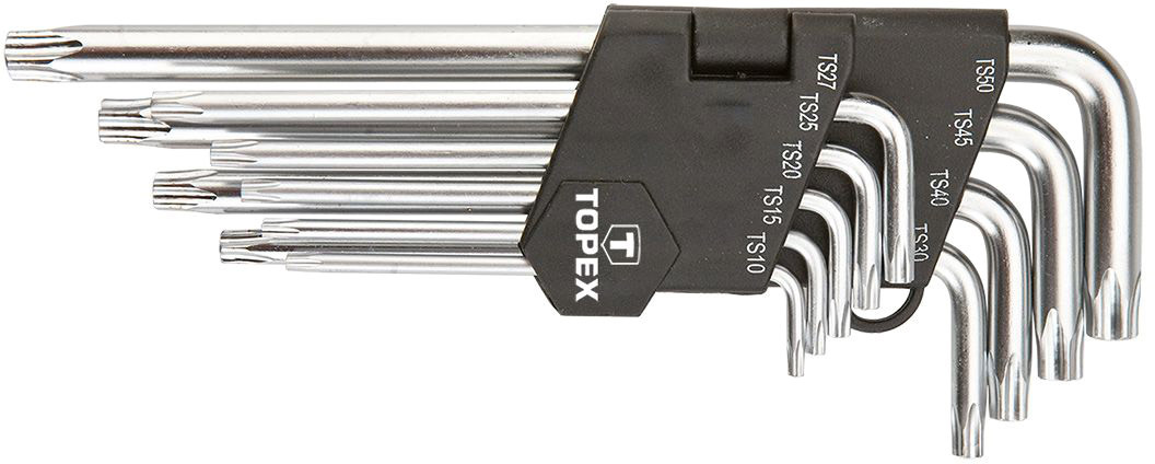 

Набор ключей TORX Topex 35D951 9 шт