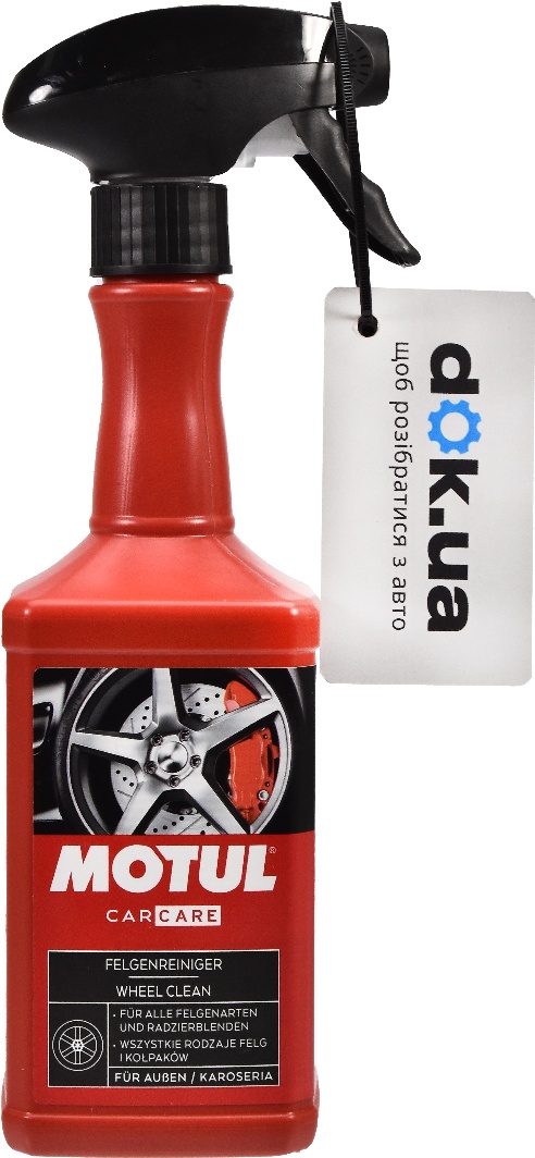 

Очиститель дисков Motul Wheel Clean 850192110192 500 мл