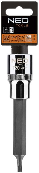 

Торцевая головка с битой Neo Tools 08-760 T20 1/2"
