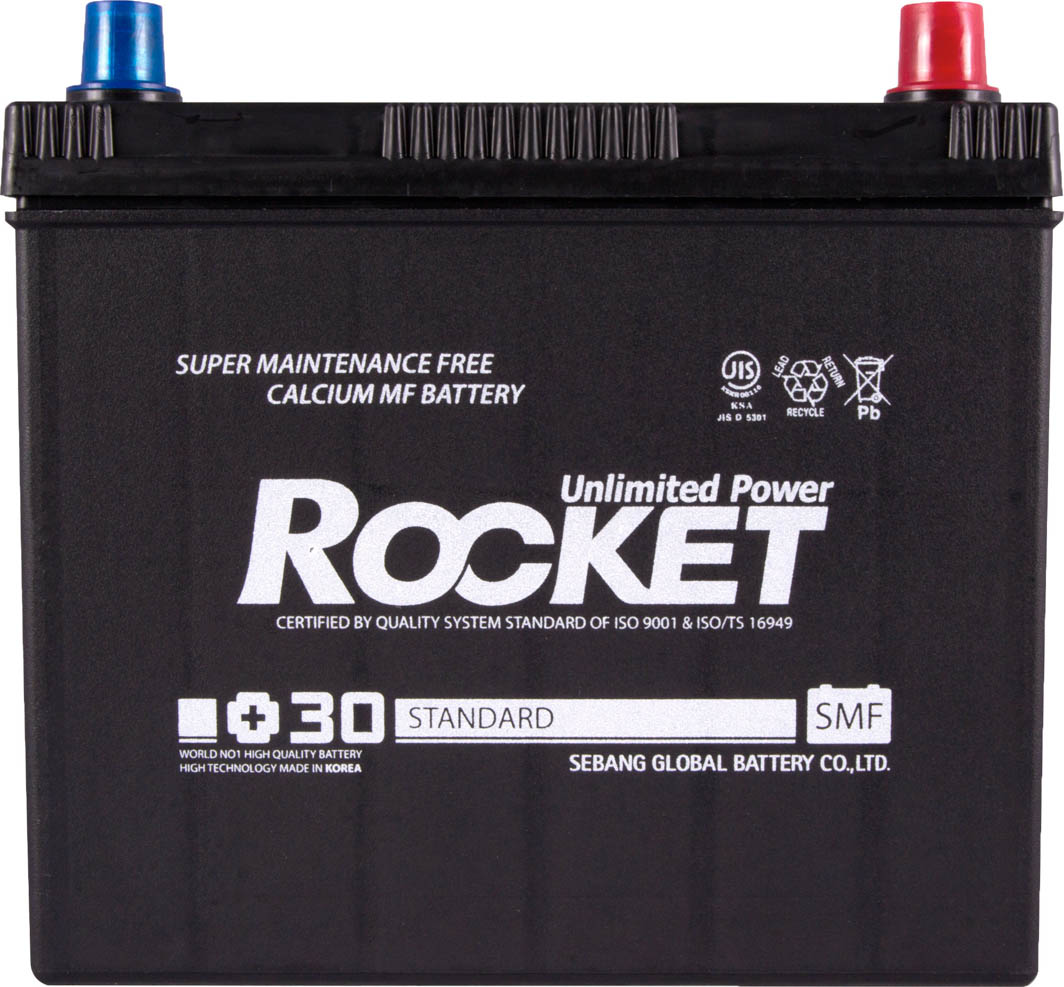 

Аккумулятор Rocket 6 CT-45-R SMF55B24LS