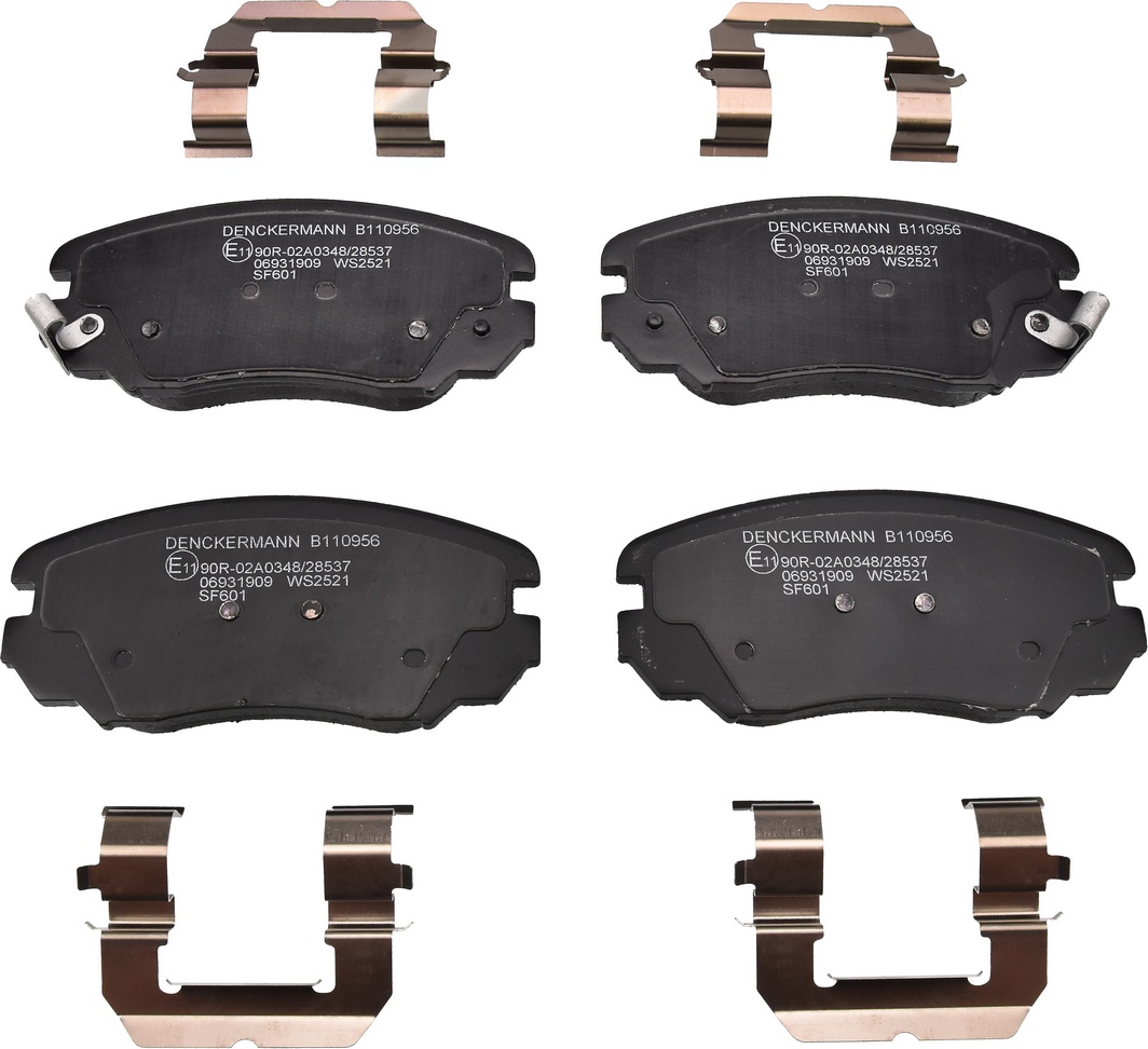 

Denckermann B110956 Тормозные колодки