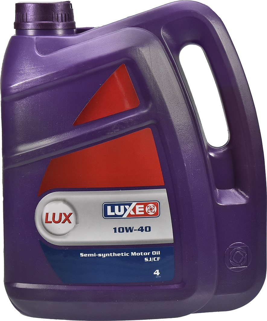 

Моторное масло Luxe Lux 10W-40 полусинтетическое LUXELUX4L