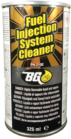 

Присадка Bg Fuel Injection System Cleaner 210E