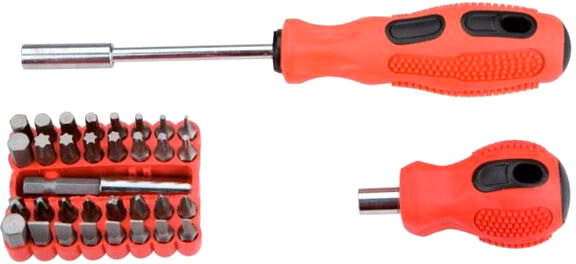 

Набор бит с держателем Top Tools 39D456 32 шт.