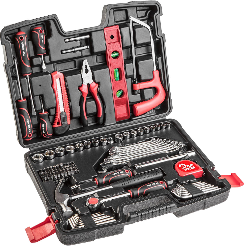 

Набор инструментов Top Tools 38D535 1/4", 3/8" 100 ед.