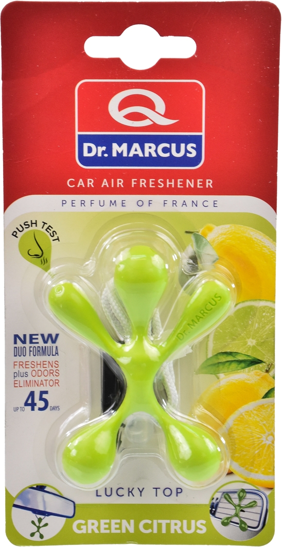 

Ароматизатор dr.marcus Lucky Top Green Citrus 44691