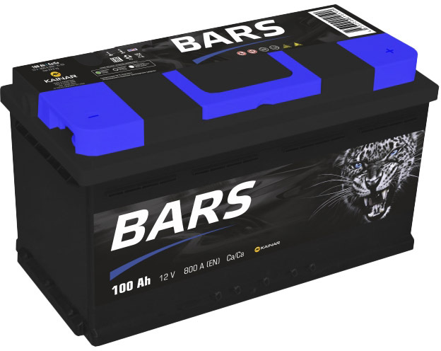 

Аккумулятор Bars 6 CT-100-R 100105201022107110LBG