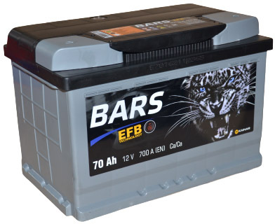 

Аккумулятор Bars 6 CT-70-R EFB Technology 070112001003238390LBS