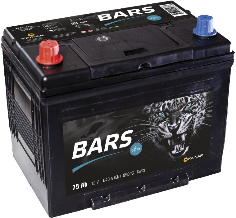 

Аккумулятор Bars 6 CT-75-L 070203801003109110RBA