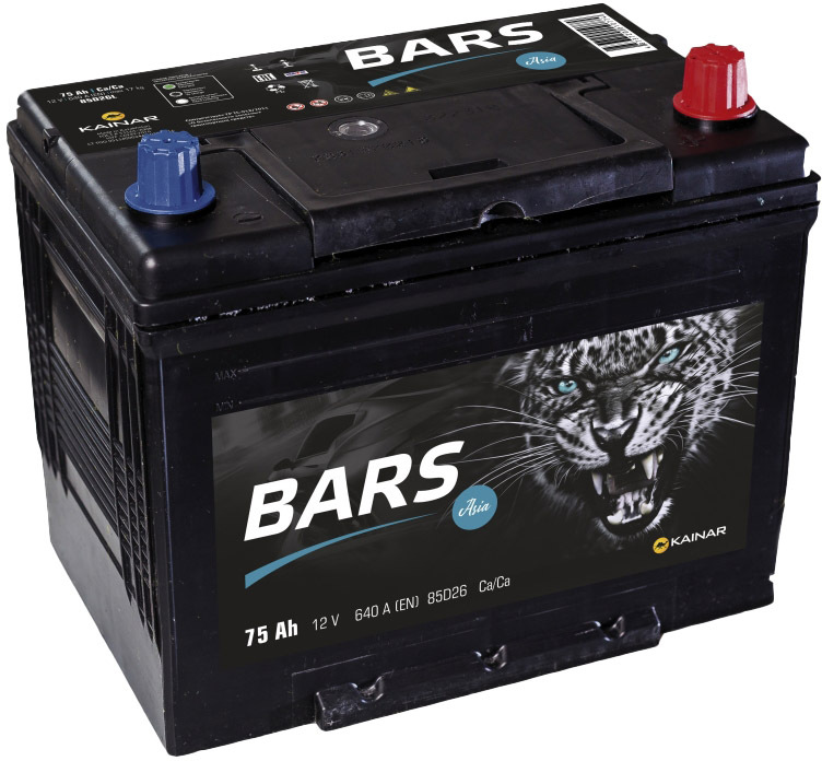 

Аккумулятор Bars 6 CT-75-R 070203801003109110LBA