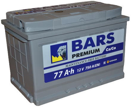 

Аккумулятор Bars 6 CT-77-R 077111801002109110LBP