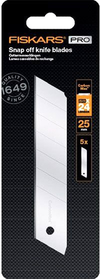 

Набор лезвий Fiskars Pro CarbonMax 1027233 сегментированное 5 шт.