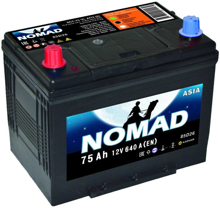 

Аккумулятор Nomad 6 CT-75-L 070203801003109110RNM