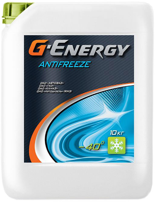 

Готовый антифриз G-Energy Antifreeze 40 зеленый 2422210127