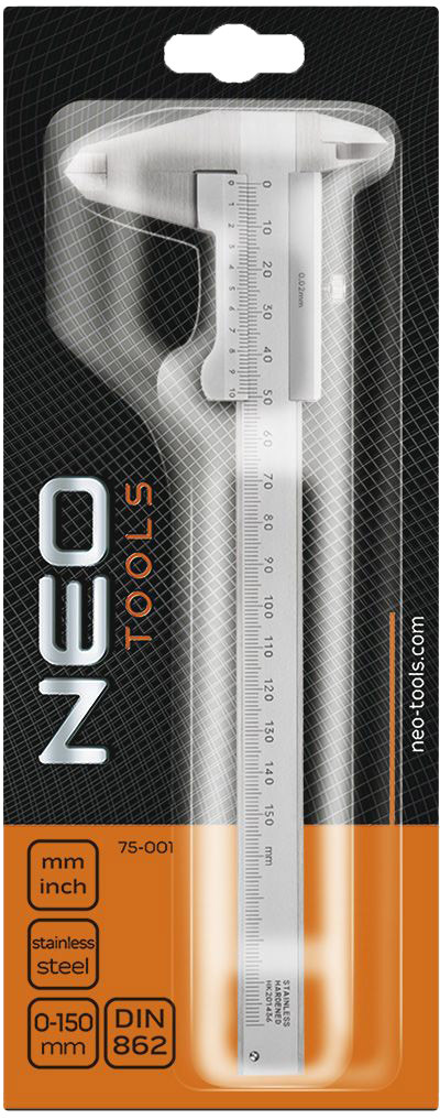 

Штангенциркуль нониусный Neo Tools 75-001