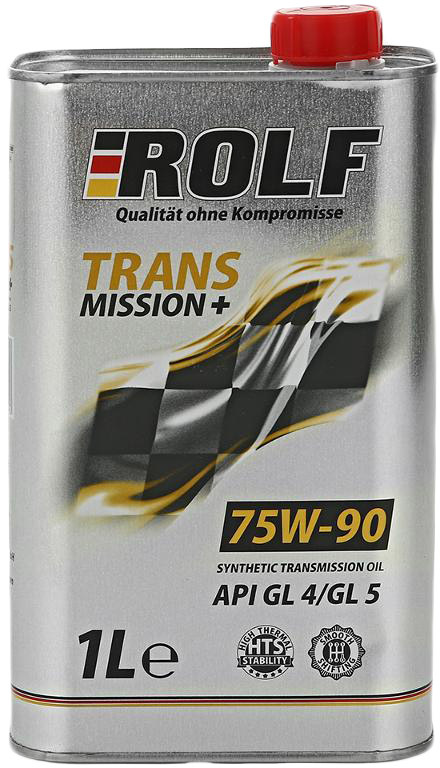 

Трансмиссионное масло ROLF TransMission Plus GL-4 / 5 75W-90 синтетическое 322282