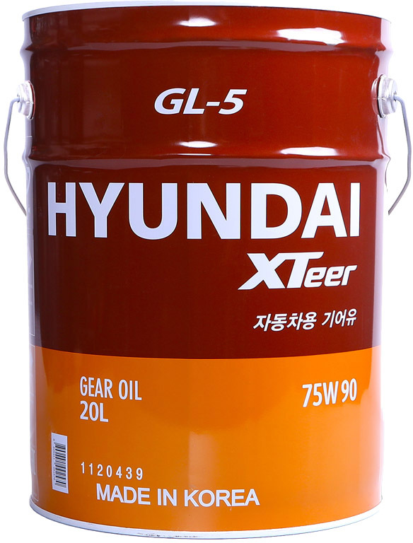 

Трансмиссионное масло Hyundai XTeer GL-5 75W-90 синтетическое 1120439