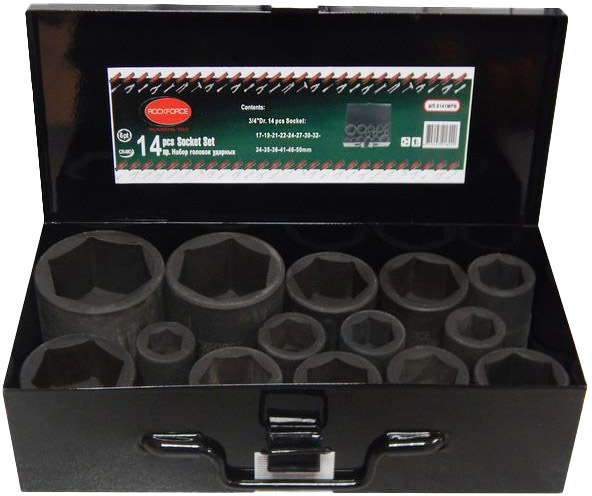

Набор торцевых головок Rockforce RF-6141MPB 14 шт.