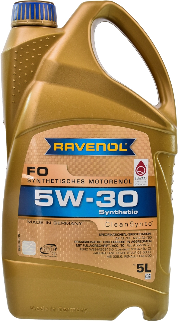 

Моторное масло Ravenol FO 5W-30 синтетическое 11111155