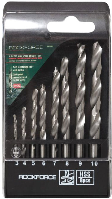 

Набор инструментов Rockforce RF-DBS08 8 ед.