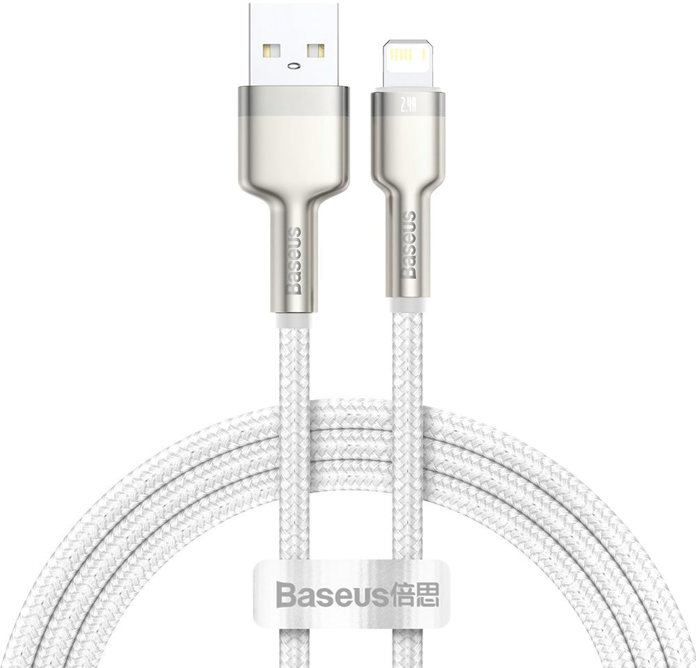 

Кабель Baseus Cafule Metal CALJK-A02 USB - Apple Lightning 1 м