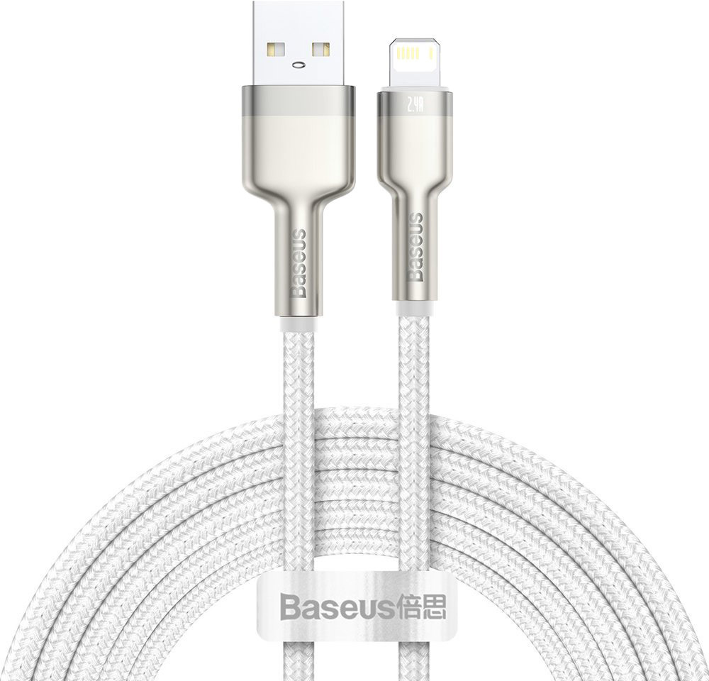 

Кабель Baseus Cafule Metal CALJK-B02 USB - Apple Lightning 2 м