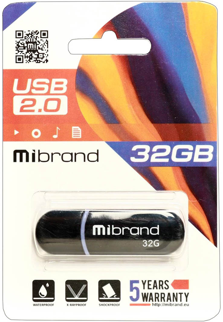 

Флешка Mibrand Panther 32 ГБ MI20PA32P2B
