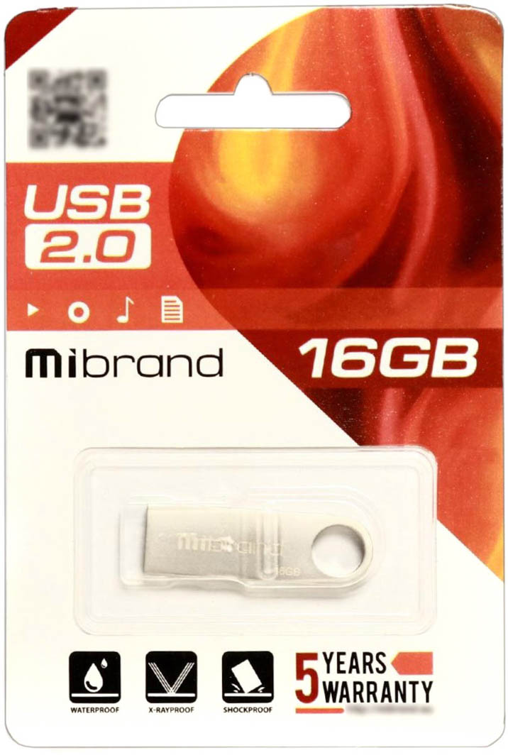 

Флешка Mibrand Puma 16 ГБ MI20PU16U1S