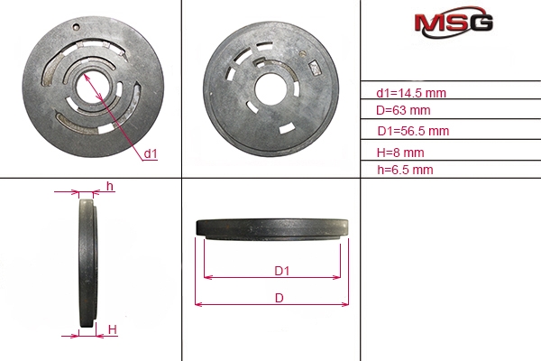 

MSG VW025LPLATE ШРУС