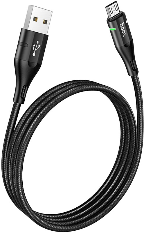 

Кабель Hoco U93 U93MICROUSBBLACK USB - Micro USB 1,2 м