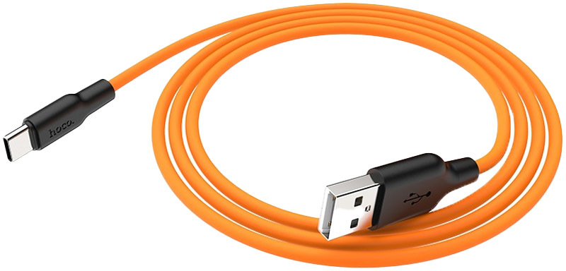 

Кабель Hoco X21 X21TYPECBLACKORANGE USB - USB type-C 1 м