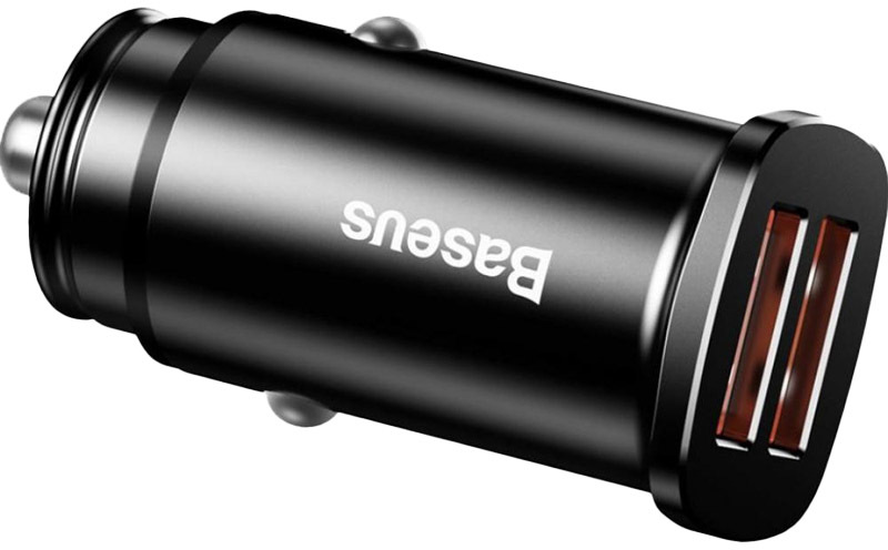 

USB зарядка в авто Baseus Square CCALL-DS01