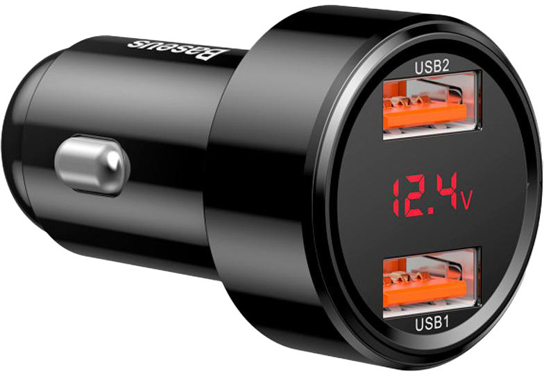 

USB зарядка в авто Baseus Magic Series 77780