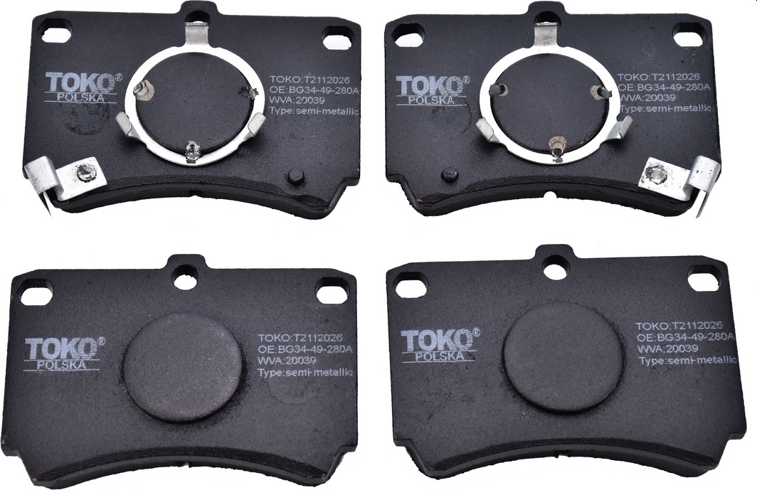 

TOKO T2112026 Тормозные колодки