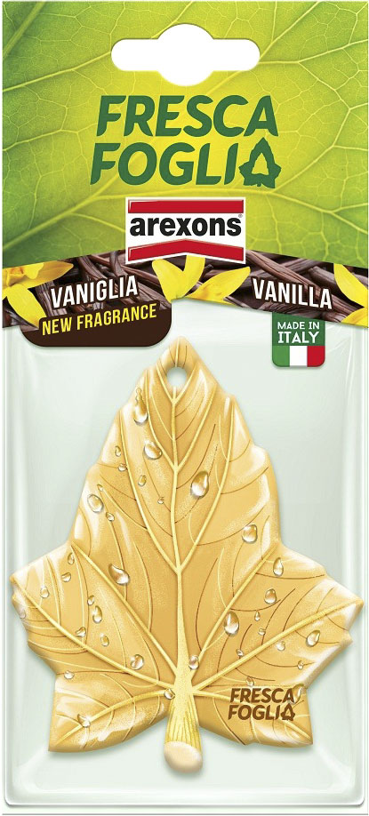 

Ароматизатор Arexons Fresca Foglia Vanilla 1631