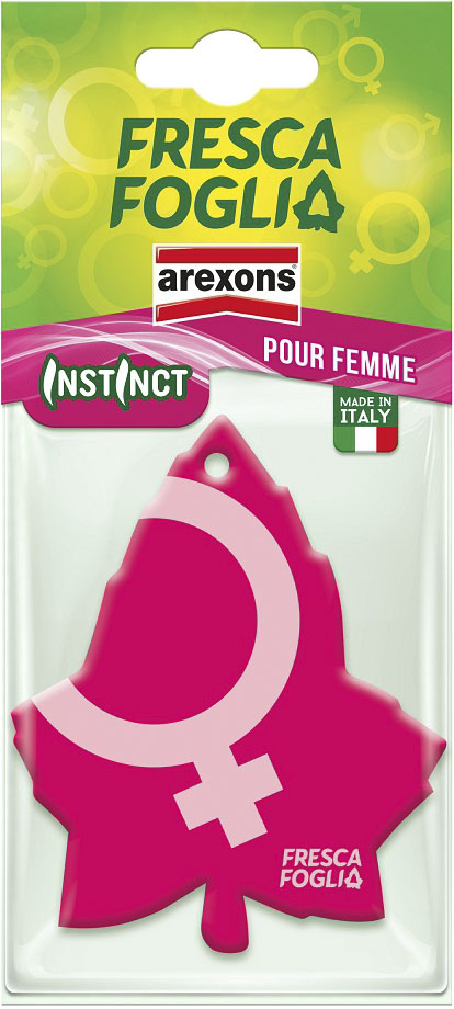 

Ароматизатор Arexons Fresca Foglia Instinct Pour Femme 1636