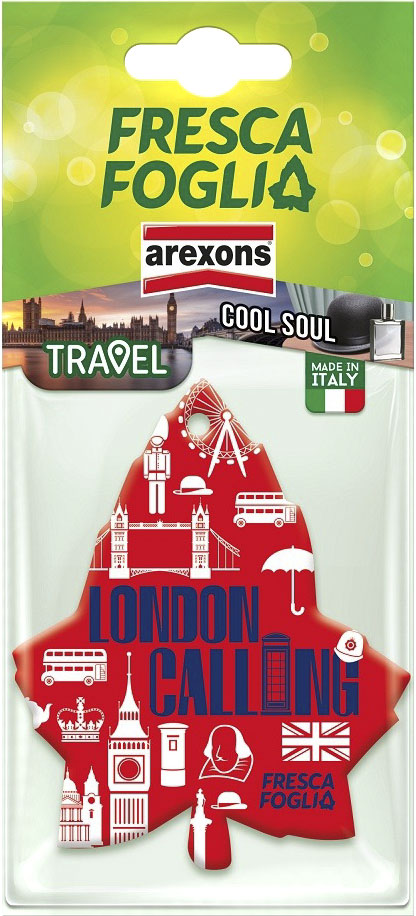 

Ароматизатор Arexons Fresca Foglia Travel Cool Soul 1397