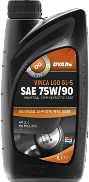 

Трансмиссионное масло DYADE Vinca LGO GL-5 75W-90 полусинтетическое 086653