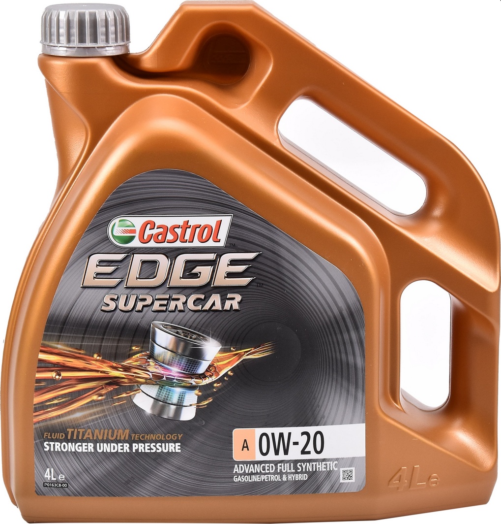 

Моторное масло Castrol EDGE Supercar A Titanium FST 0W-20 синтетическое rbedgsa024x4l