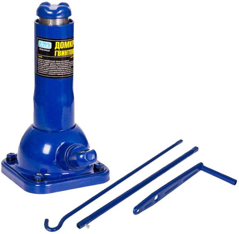 

Домкрат Vitol вертикальный (бутылочный) механический 2 т DM-4852T