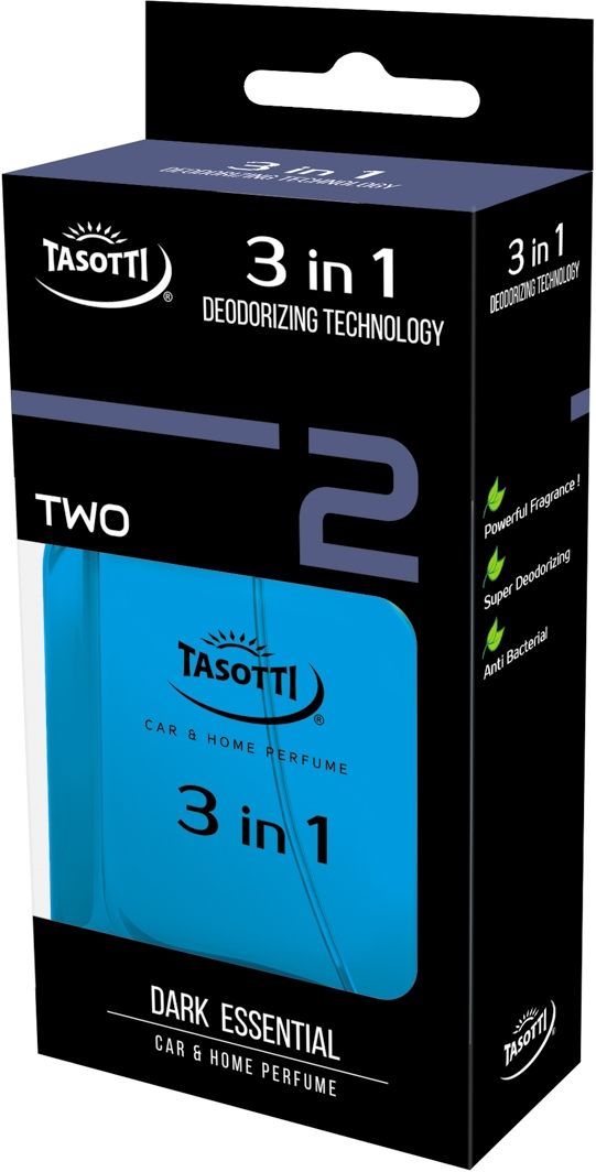 

Ароматизатор Tasotti 3 in 1 Dark Essential 50 мл 27601