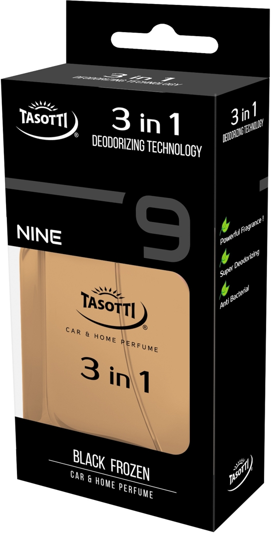 

Ароматизатор Tasotti 3 in 1 Black Frozen 50 мл 27598