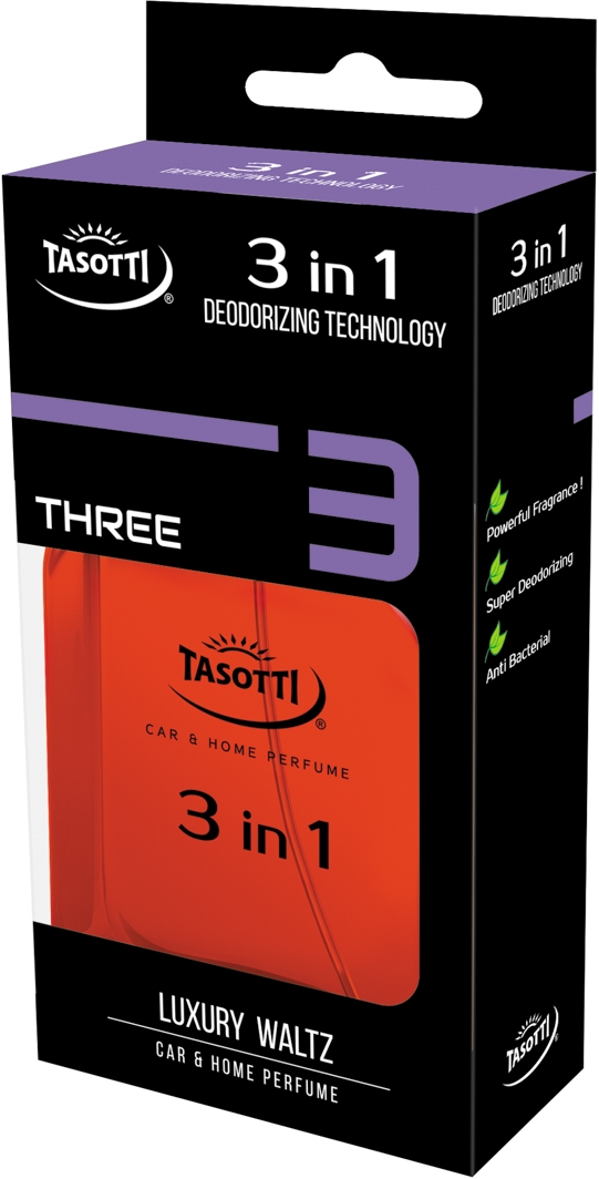 

Ароматизатор Tasotti 3 in 1 Luxury Waltz 50 мл 27607